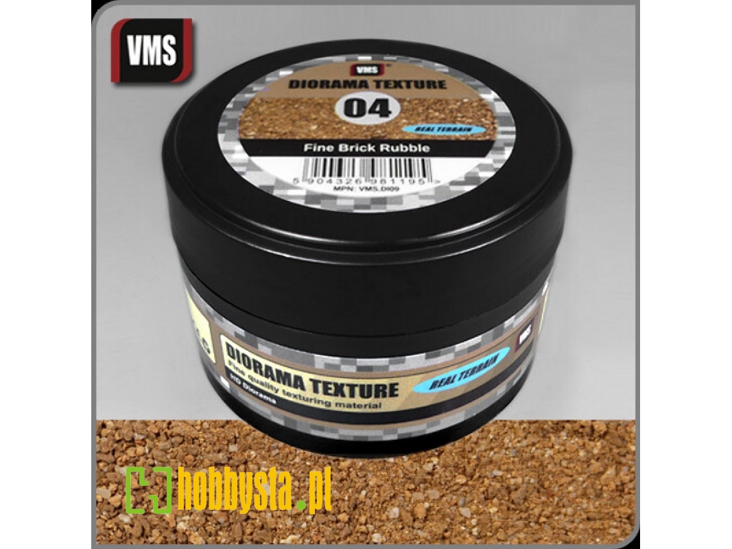 Diorama Texture No. 4 Fine Brick Rubble (100ml) - image 1