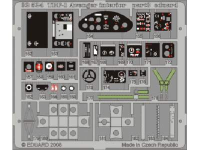 TBF-1 interior 1/32 - Trumpeter - image 1