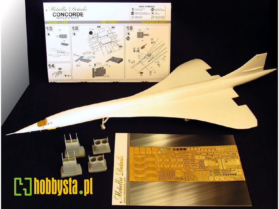 Aerospatiale Concorde Set (For Revell Kits) - image 1