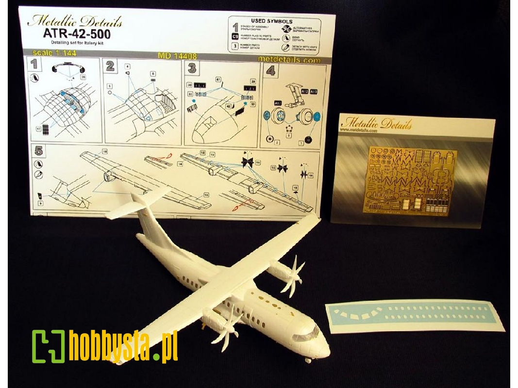 Atr-42-500 (Designed To Be Used With Italeri Kits) - image 1