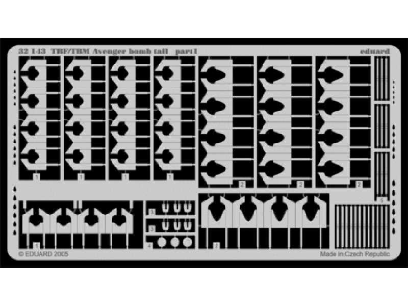 TBF/ TBM bomb tail 1/32 - Trumpeter - image 1