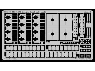 TBF/ TBM bomb tail 1/32 - Trumpeter - image 3