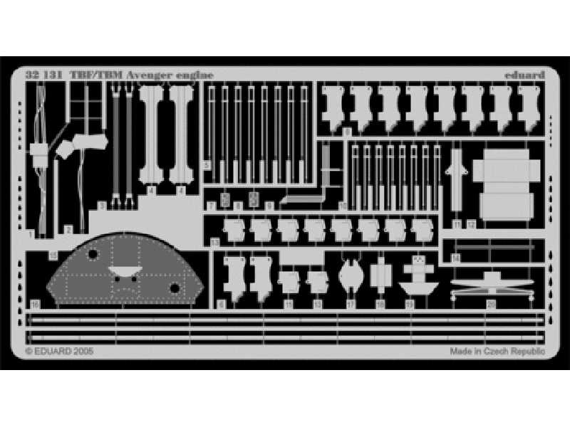 TBF/ TBM engine 1/32 - Trumpeter - image 1