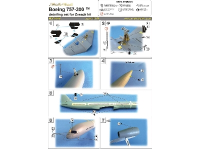 Boeing 757-300 - Detailing Set (Designed To Be Used With Zvezda Kits) - image 4