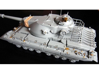 Conqueror British Heavy Tank Detailing Set (Designed To Be Used With Dragon Kits) - image 9