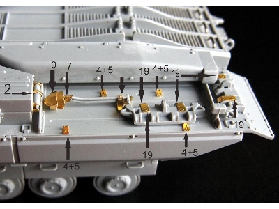 Conqueror British Heavy Tank Detailing Set (Designed To Be Used With Dragon Kits) - image 12