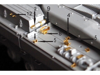 Conqueror British Heavy Tank Detailing Set (Designed To Be Used With Dragon Kits) - image 13