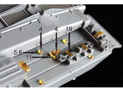 Conqueror British Heavy Tank Detailing Set (Designed To Be Used With Dragon Kits) - image 14