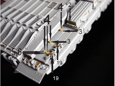 Conqueror British Heavy Tank Detailing Set (Designed To Be Used With Dragon Kits) - image 15