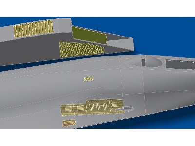 Sukhoi Su-27 Flanker B - Air Intake Grilles (Designed To Be Used With Academy Kits) - image 1