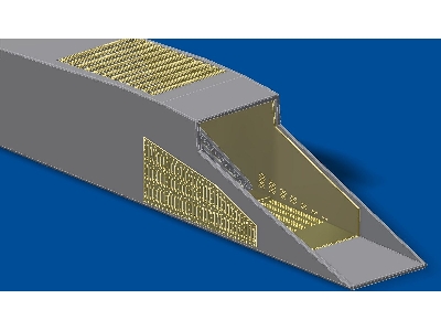 Sukhoi Su-27 Flanker B - Air Intake Grilles (Designed To Be Used With Academy Kits) - image 3