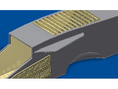 Sukhoi Su-27 Flanker B - Air Intake Grilles (Designed To Be Used With Academy Kits) - image 5