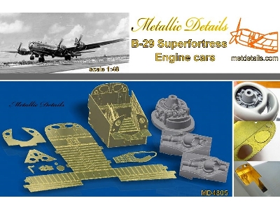 Boeing B-29 A Superfortress - Engine Cars (Designed To Be Used With Monogram And Revell Kits) - image 1