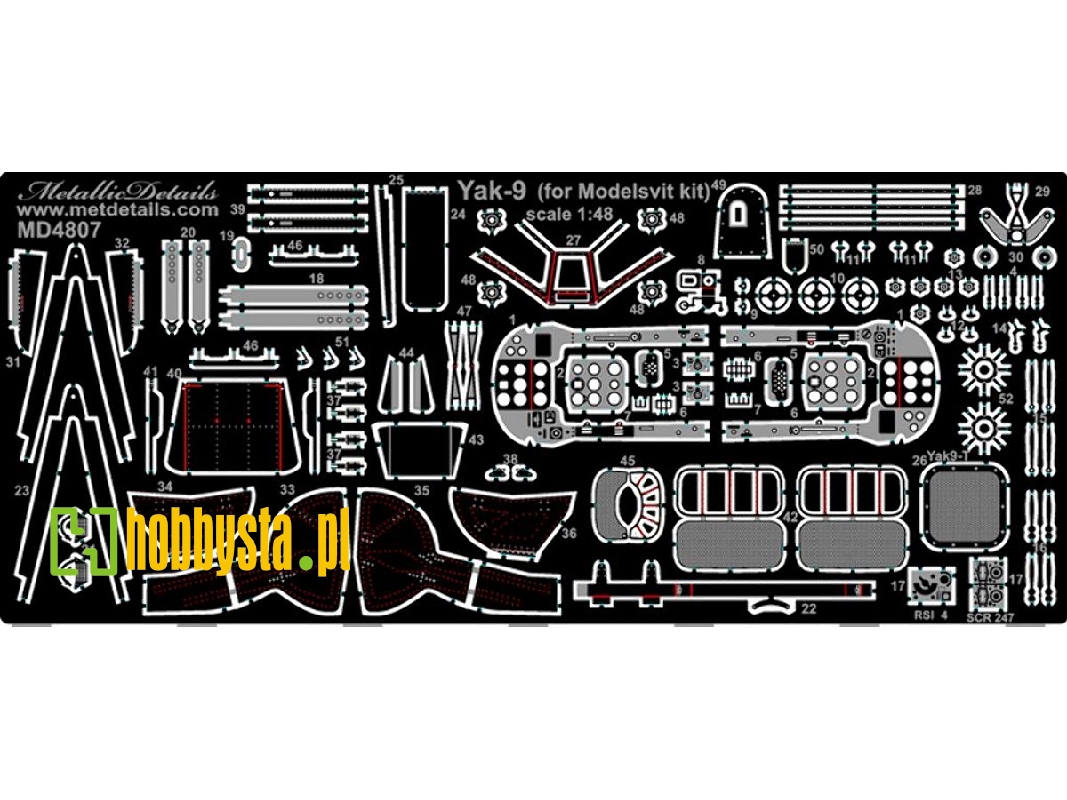 Yakovlev Yak-9dd (Designed To Be Use With Modelsvit Kits) - image 1