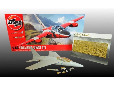 Folland Gnat T.1 Detailing Set (Designed To Be Used With Airfix Kits) - image 1