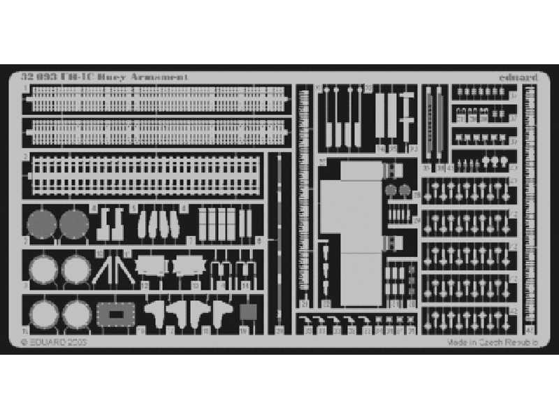 UH-1C armament 1/35 - Academy Minicraft - image 1