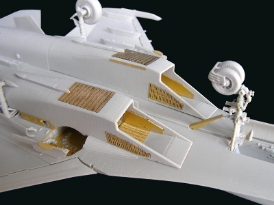 Sukhoi Su-35 Flanker-e - Air Intakes (Designed To Be Used With Kitty Hawk Model Kits) - image 2