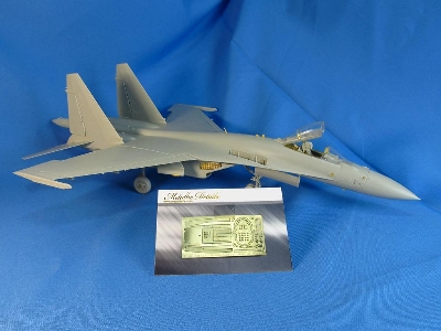 Sukhoi Su-35 Flanker-e Interior (Designed To Be Used With Kitty Hawk Model Kits) - image 1