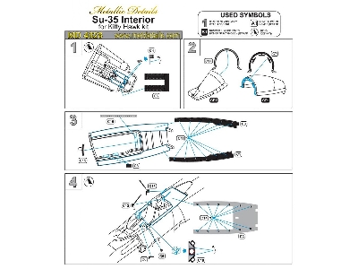 Sukhoi Su-35 Flanker-e Interior (Designed To Be Used With Kitty Hawk Model Kits) - image 5