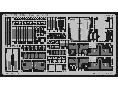 UH-1C interior 1/35 - Academy Minicraft - image 3