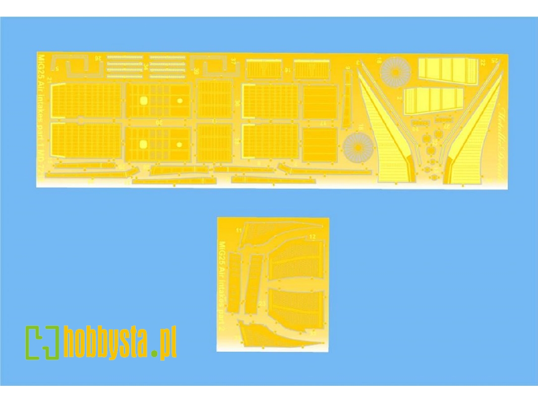 Mikoyan Mig-25 Rbt / Rbf / Bm Air Intakes (Designed To Be Used With Icm Kits) - image 1