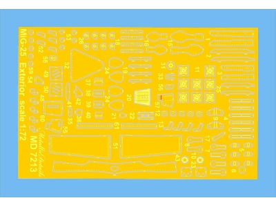 Mikoyan Mig-25 Rbt / Rbf / Bm Exterior (Designed To Be Used With Icm Kits) - image 1