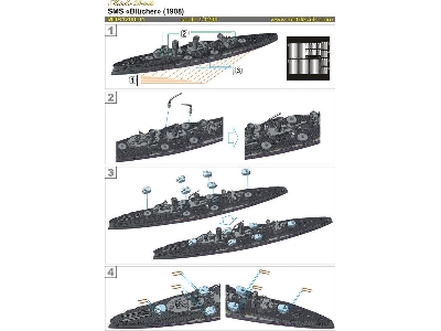 German Armoured Cruiser Sms Blücher - image 3