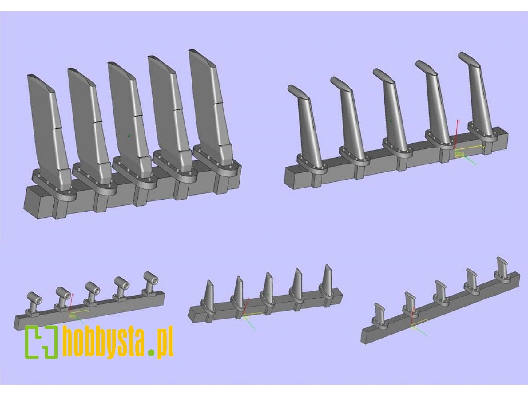 Antennas And Sensors Of Soviet Civil Aviation (25 Pcs) - image 1