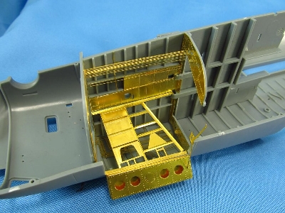 Consolidated B-24 D/j Liberator Wheel Bay Detailing Set (Designed To Be Used With Hobby Boss Kits) - image 4