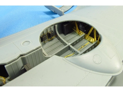 Consolidated B-24 D/j Liberator Wheel Bay Detailing Set (Designed To Be Used With Hobby Boss Kits) - image 9
