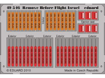 Remove Before Flight - Israel 1/48 - image 1