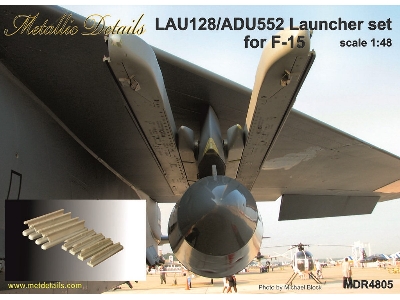 Lau-128/adu-552 Launcher Set For Mcdonnell F-15 Eagle (Designed To Be Used With Academy And Tamiya Kits) - image 1
