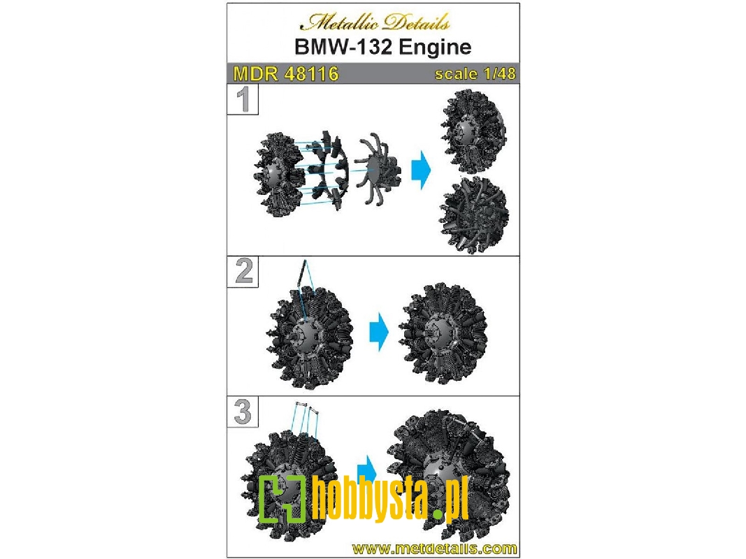 German Engine Bmw-132 (Single Engine) - image 1