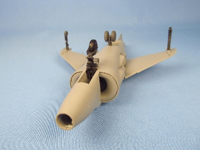 Bae Harrier Gr.1/gr.3 Landing Gears With Wheels (Designed To Be Used With Kinetic Model Kits) - image 4