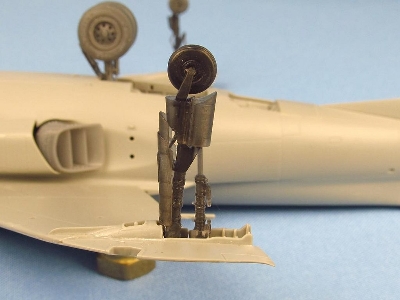 Bae Harrier Gr.1/gr.3 Landing Gears With Wheels (Designed To Be Used With Kinetic Model Kits) - image 8