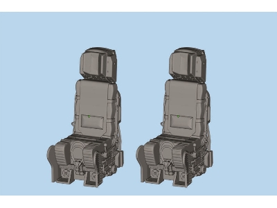 Lockheed Sr-71 Blackbird - Ejection Seats (Designed To Be Used With Italeri, Revell And Testors Kits) - image 1