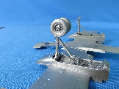 Fma Ia-58a Pucara Landing Gear (Designed To Be Used With Kinetic Model Kits) - image 3