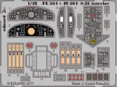 S-2E interior S. A 1/48 - Kinetic - image 1