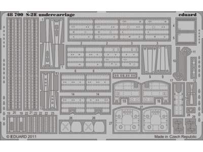 S-2E undercarriage 1/48 - Kinetic - image 1