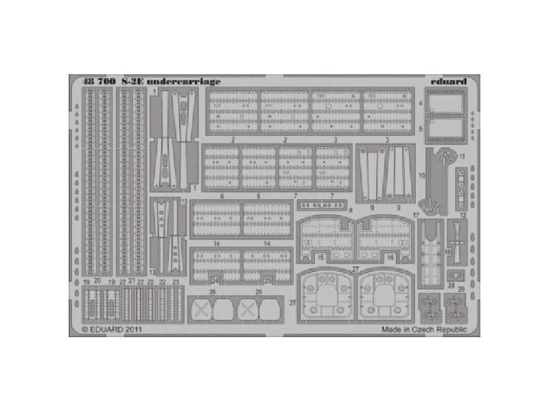 S-2E undercarriage 1/48 - Kinetic - image 1