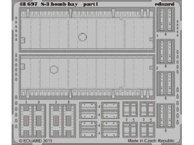 S-3 bomb bay 1/48 - Italeri - image 1