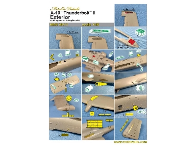 Fairchild A-10 Thunderbolt Ii - Exterior (Designed To Be Used With Hobby Boss ) - image 5