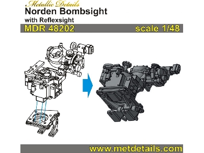 Norden Bombsight With Reflexsight (3 Pcs) - image 1