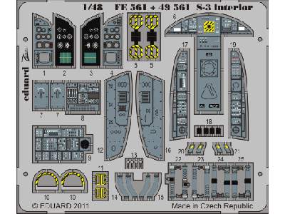 S-3 interior S. A. 1/48 - Italeri - image 2