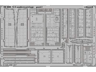 S-3 undercarriage 1/48 - Italeri - image 2