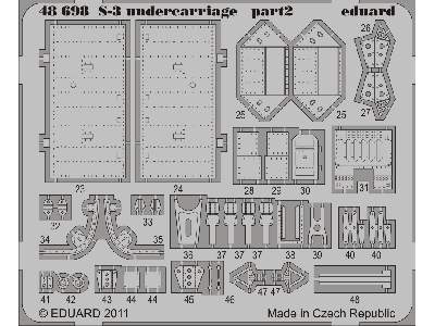 S-3 undercarriage 1/48 - Italeri - image 3