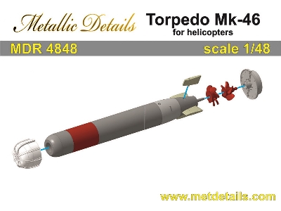 Us Torpedoes Mk.46 In Version For Helicopters (2 Pcs) - image 3