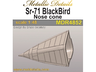 Lockheed Sr-71 Blackbird - Nose Cone (Designed To Be Used With Italeri Kits) - image 1