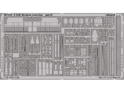 S 35E Draken exterior 1/48 - Hasegawa - image 3