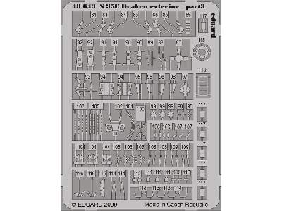 S 35E Draken exterior 1/48 - Hasegawa - image 4